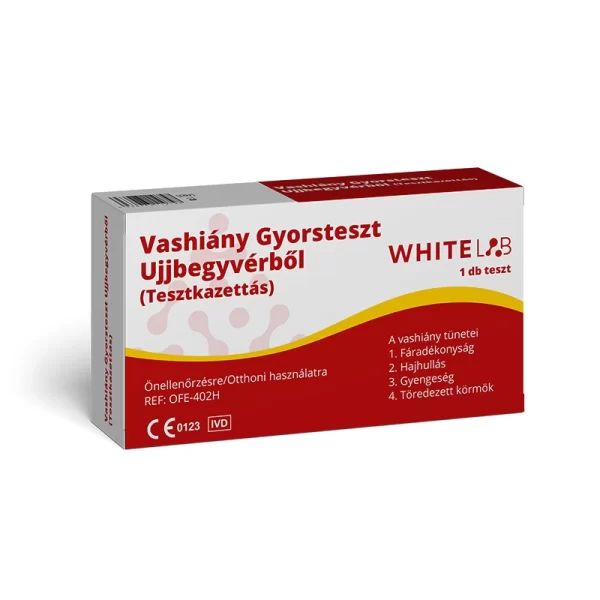 Vashiány Gyorsteszt Ujjbegyvérből